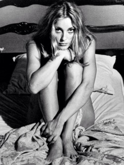 Sharon Tate, photographed in 1968 during