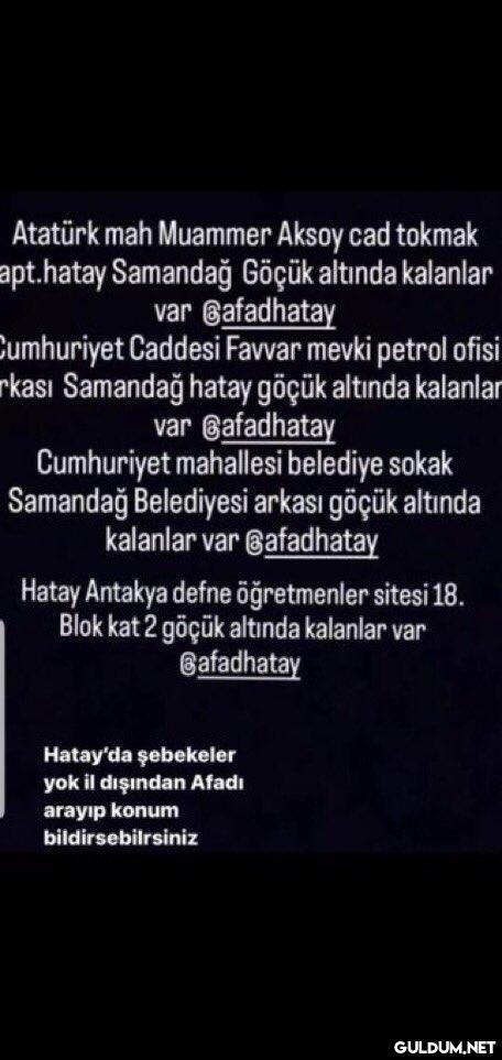 ACİL YAYALIM HATAY #HATAY...