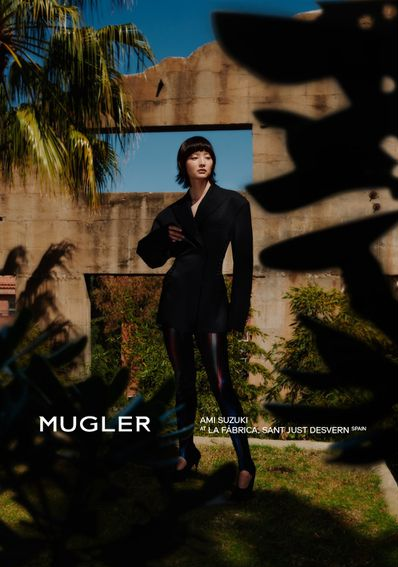 distantvoices:Ami Suzuki, Debra Shaw, Jess Cole and Vera Massias for Mugler S/S 2018 by Arnaud Lajeu