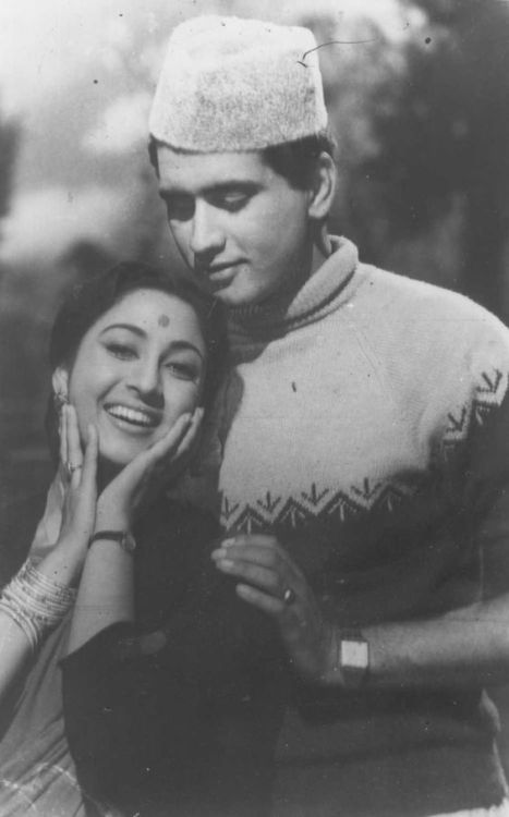 myluckyerror:Mala Sinha and Manoj Kumar