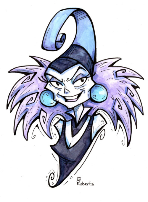  Yzma headsketch - a favorite villain! This sketch, commissions and more on my site: http://www.cori