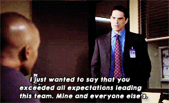 cortexifansquint:  Favorite Hotch &amp; Morgan moments