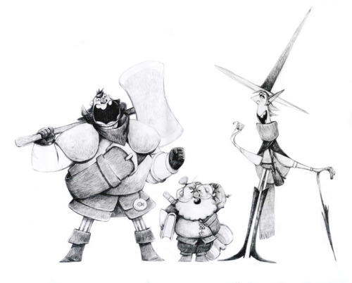 theanimationworkshop: federicopirovano: I really wanted to color these dudes but I just don’t 