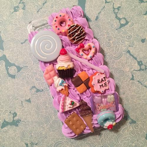 This purple whip with sweets case was a custom Etsy order! I will be taking custom orders at Anime U