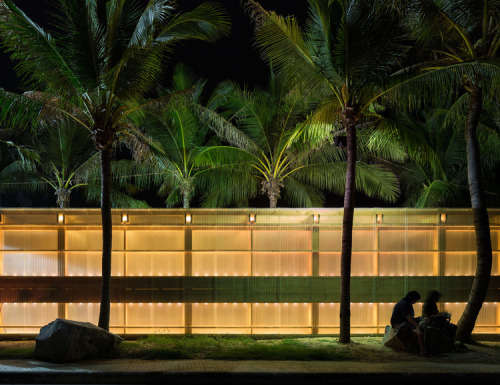 {Just really appreciating the simplicity and honesty of this library project in Thailand designed by