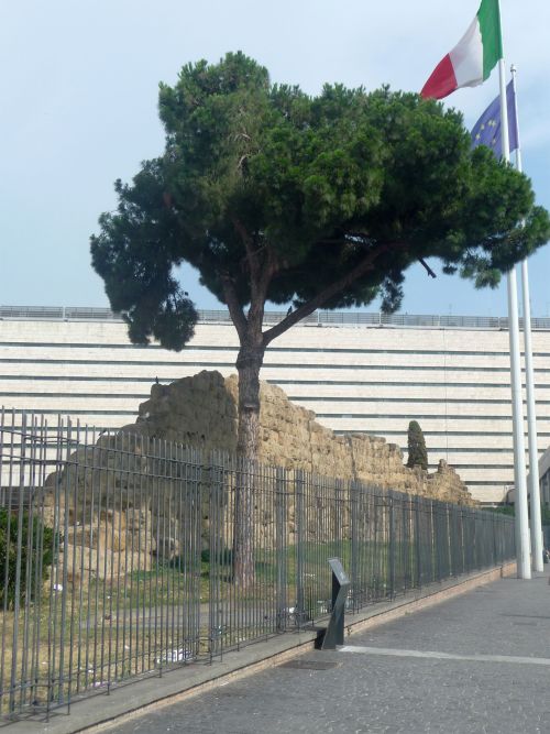 Remains of Servian wall, RomeFrom early Republican era and hence one of the oldest structures in Rom
