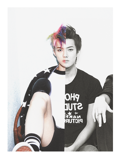 yixing:  one kid, two personalities 