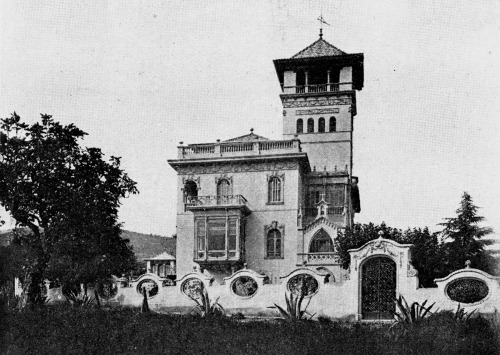 From a dream Joan Rubio i Bellver, Mas Roig Torre dels Pardals, Barcelona, 1915