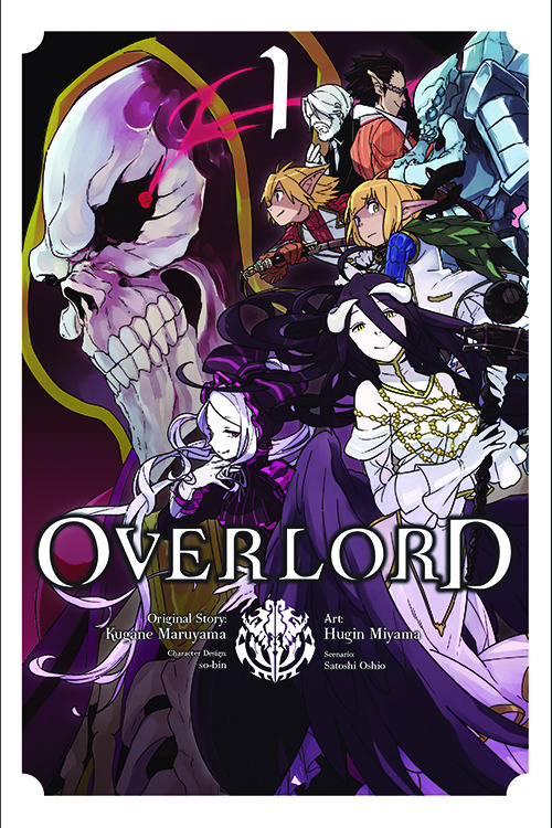 Yen Press - COVER UPDATE! Overlord (manga) 1 is out in June...
