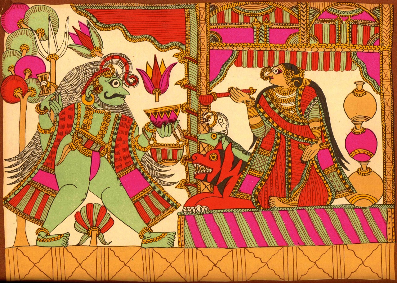 magictransistor:  Rāmāyaṇa (रामायण); various illustrations, miniatures