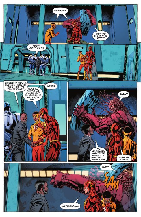  Spoilers for Flash #782! You can see a few preview pages here.We’ve got another deceptive cov