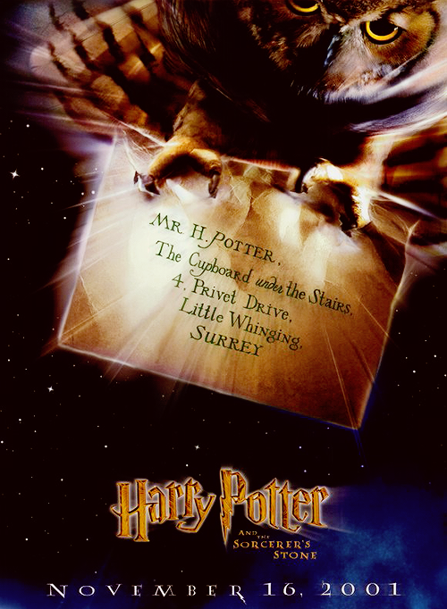 lumos5001:  simplypotterheads:  Today marks the 12th anniversary of the theatrical release of Harry Potter and the Sorcerer’s Stone. Debuting on the scene with mostly positive critical acclaim, the first installment in the massive Potter film franchise