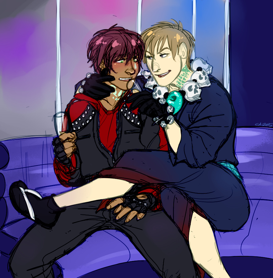 eemamminy:Mizuki getting the VIP treatment B)