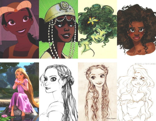 carry-on-my-wayward-butt: mydollyaviana: 19 Disney Characters That Could Have Looked Completely Diff