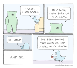 pdlcomics:  Goals