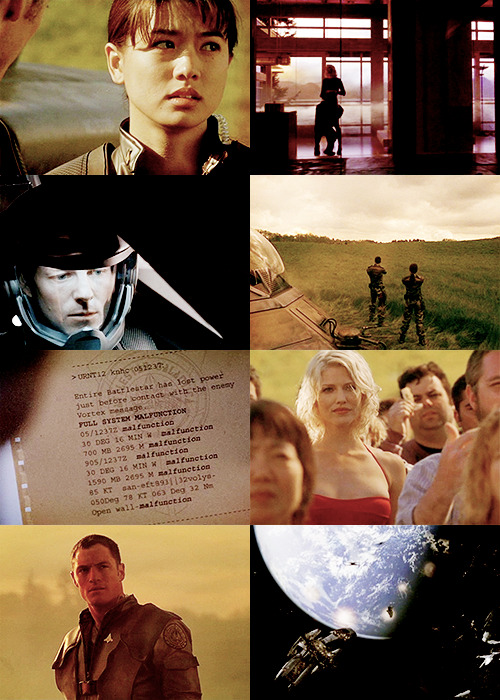 kispea: Battlestar Galactica, miniseries pt. 1. “Look at those clouds. Sharon, look at those c