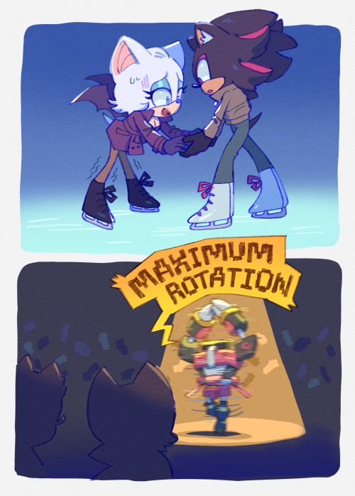 If You Are Still Taking Requests Shadow Showing Rouge How To Skate At The Community Ice Rink Would Be