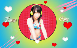 Rina Kawaei Wallpaper….Made by me..lol