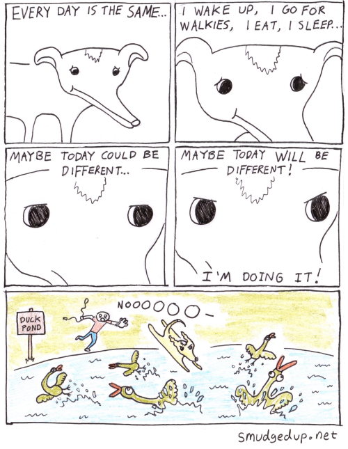 smudgedup:thrill of the chase