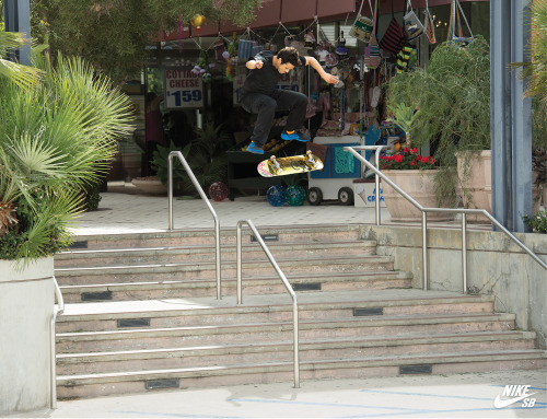 Paul Rodriguez, nollie frontside flip, Los Angeles.