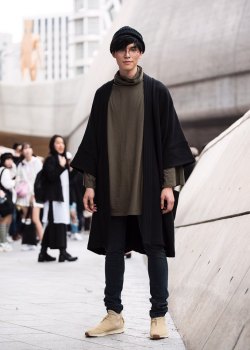koreanmodel:    Street style: Han Seung Soo at SFW Spring 2017 by Kim Yong Hyun    