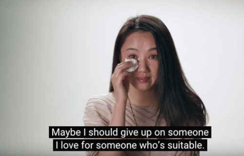 natural&ndash;blues:I took some screenshots of this video, about “leftover women” in China, women wh
