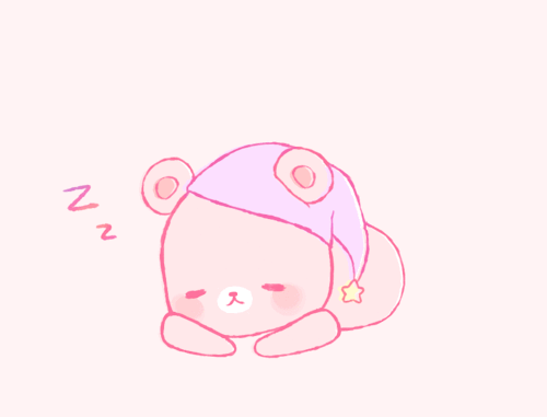 stardustcake: sleeping bearI’m open for commissions ❤