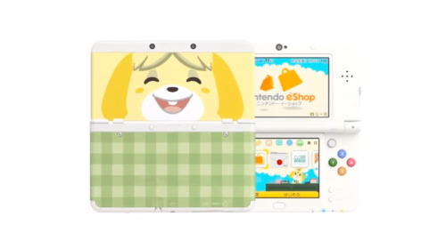 tinycartridge:  The 3DS just got a lot more customizable ⊟ Nintendo really gave the 3DS a facelift! The new standard models (not the XL editions unfortunately) coming to Japan will allow users to swap out its bottom and top covers with various designs,