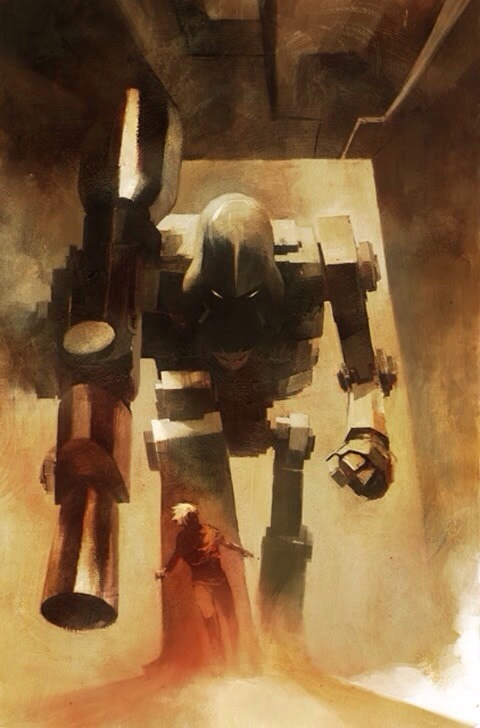 ungoliantschilde:  more artwork by Ashley Wood.