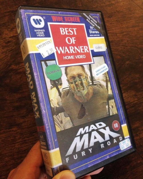archiemcphee:  An artist by the name of Steelberg creates awesomely convincing fake VHS covers for modern movies (previously featured here). Each cover looks so great, complete with genre and pricing stickers and even worn plastic sleeves, we’re almost