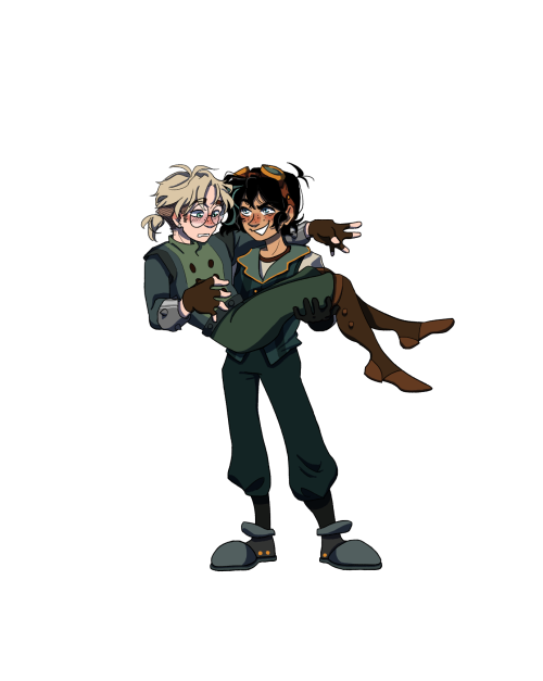 A While Ago Someone Asked Me To Draw Varian Carrying Hugo, But For Some Reason Its Gone From My Inbox.
