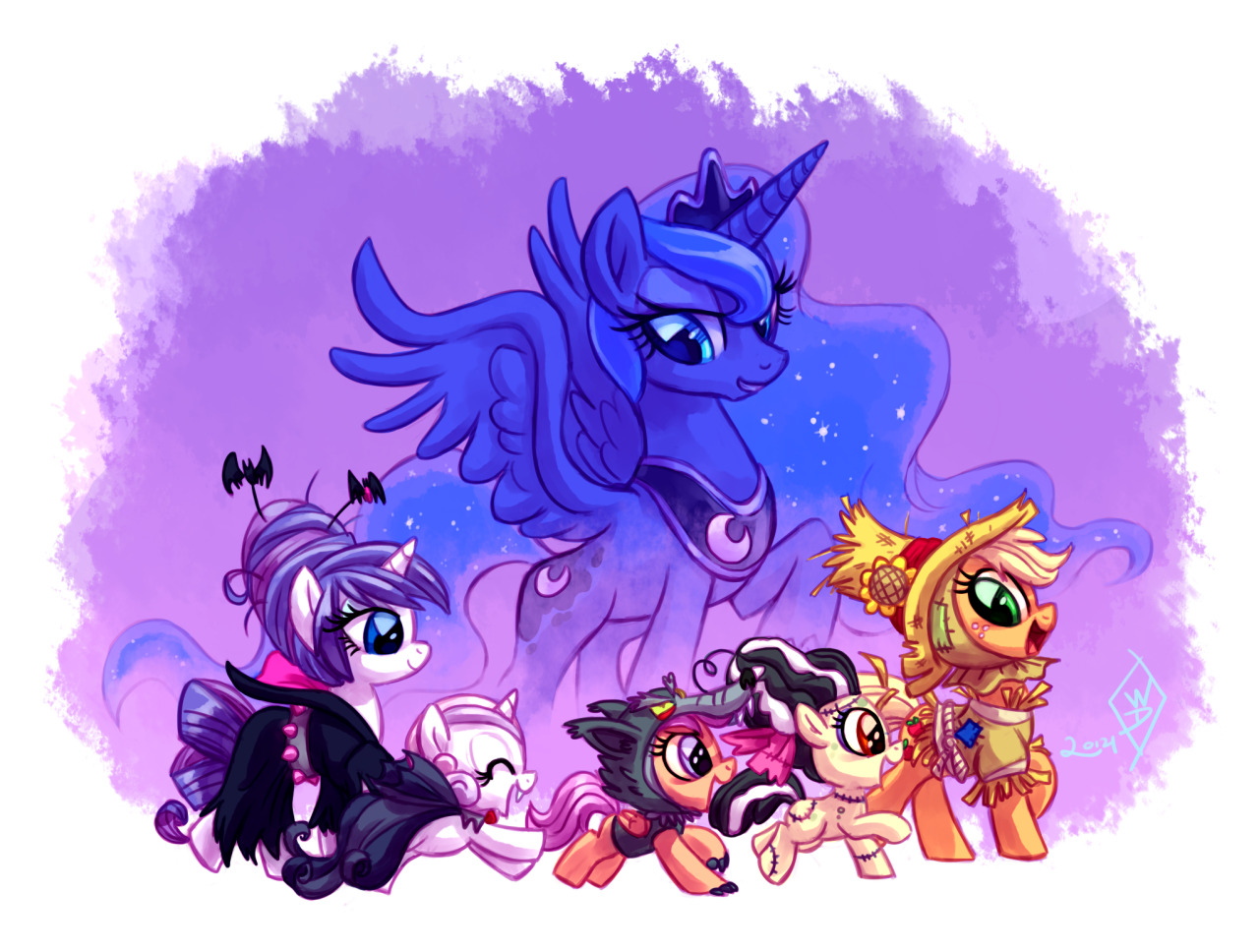 rarijackdaily:  Happy Nightmare Night!  &lt;3