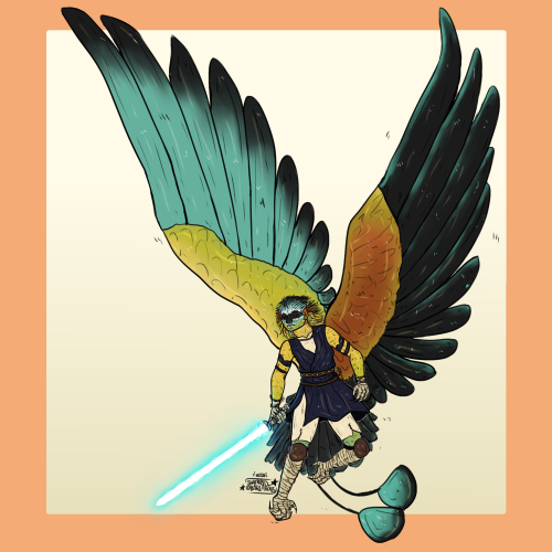 Just Realised I Never Put Up My Original Refs For Te'onu On Here! Super Old Art From 2022, Originally