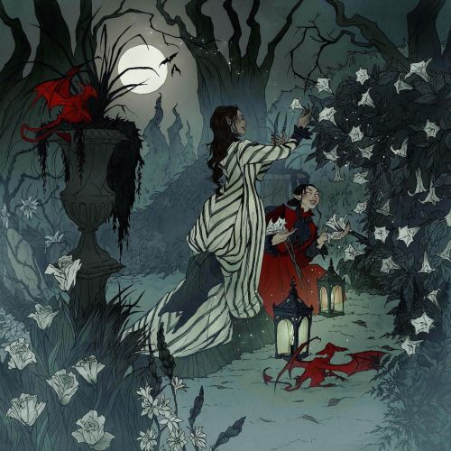scurybooween: The Vampire’s Garden 🌱🩸 Abigail Larson