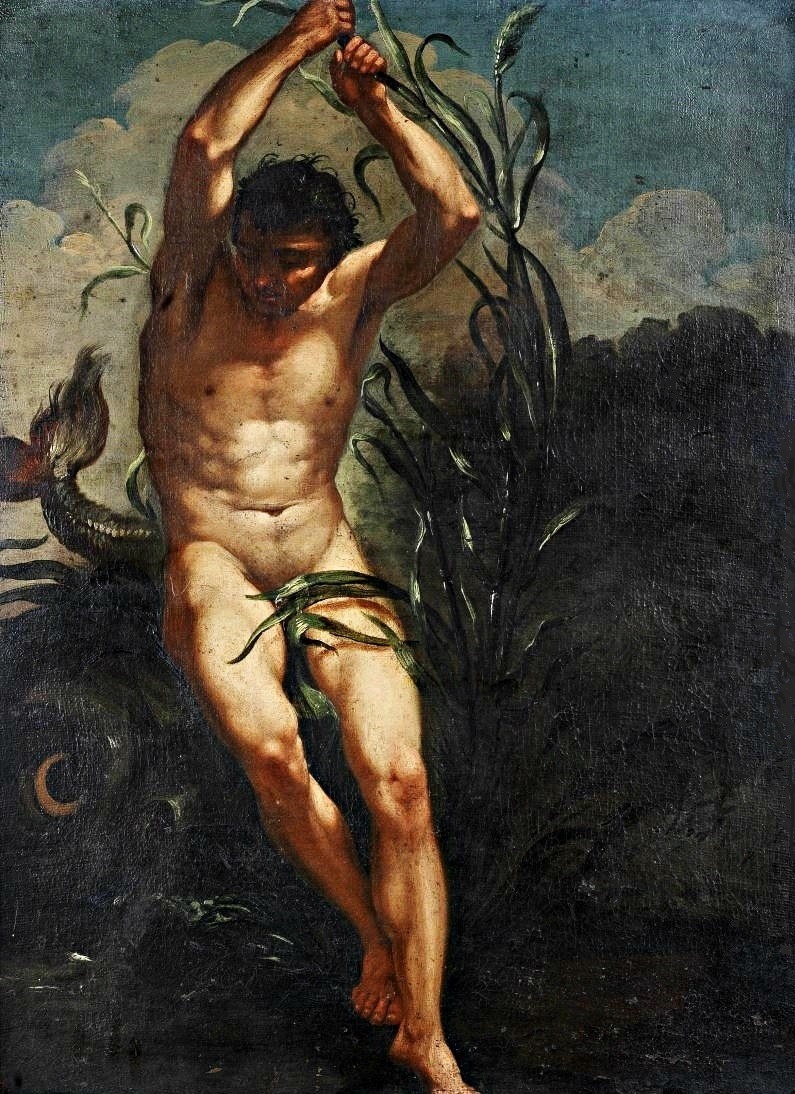 olympie:  A River God. 18th.century. The French School