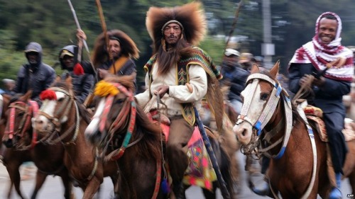 seethroughhue: ETHIOPIA. Addis Ababa 2012 Ethiopian Oromo horsemen in Addis Ababa. Ayiii my people