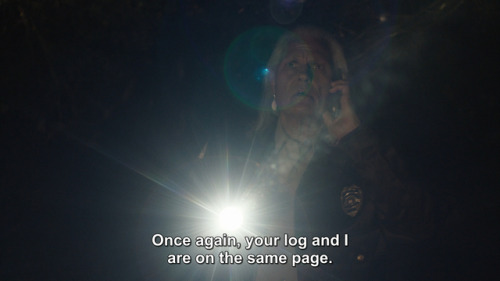 inthedarktrees: The stars turn and a time presents itself. Catherine Coulson &amp; Michael Horse