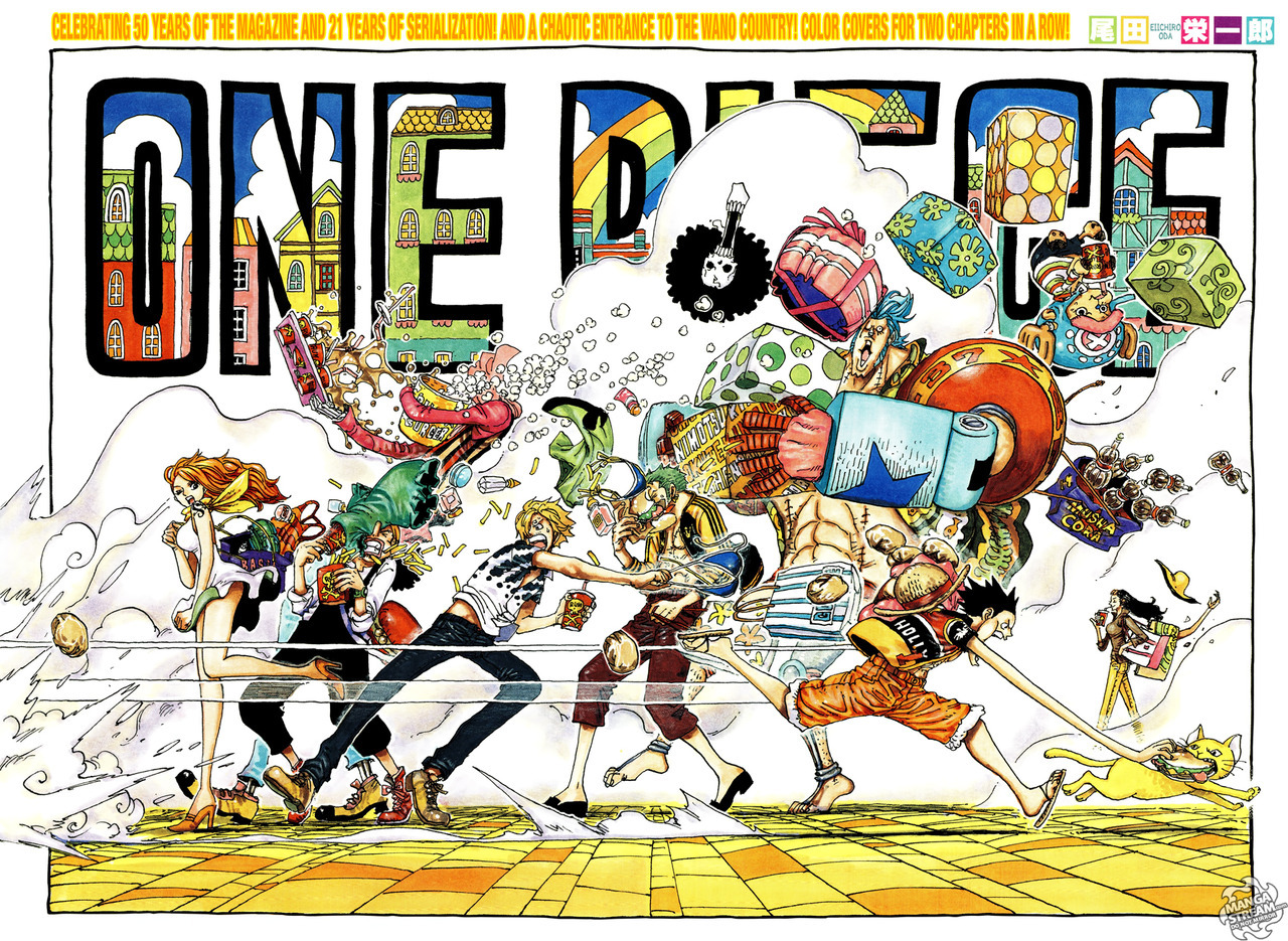 Fuck Yeah One Piece Colour Spreads