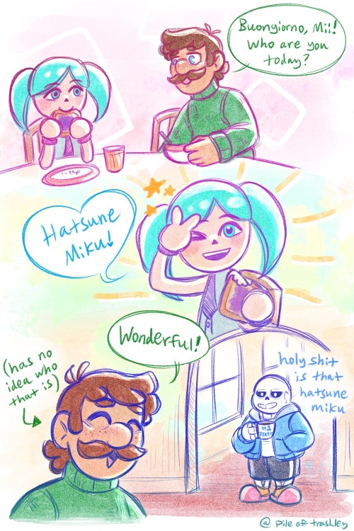 My Headcanon Is That Mii Fighter Changes Up Who They Are All The Time And Uses Any Pronouns (dependent