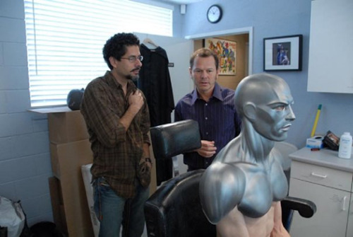 lambboargenie:  part2of3:  random assortment of Doug Jones behind the scenes shots  Fucking love mak