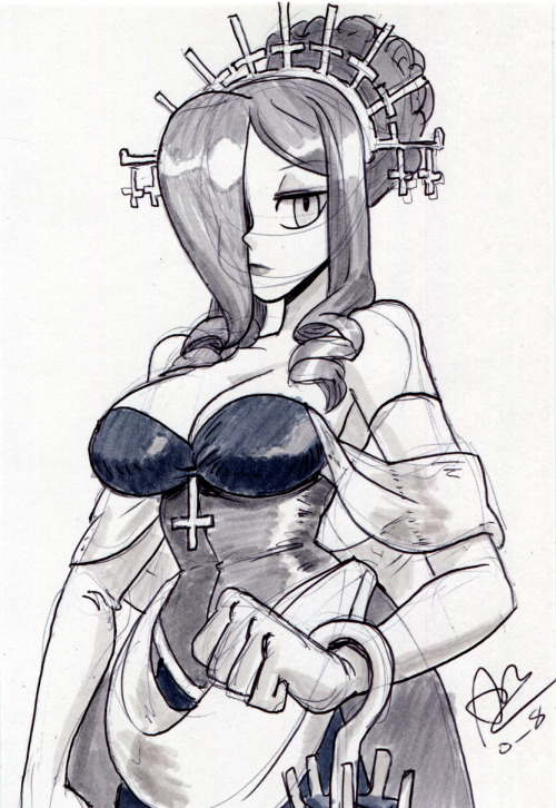 o-8:Here’s another batch of Skullgirls IGG postcards owo/