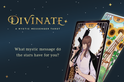 Pre-orders for Divinate: A Mystic Messenger Tarot Deck are open! From today, September 10th, 2019 un