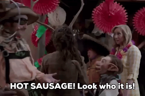 A Helping Of Piping Hot Sausages For You All!