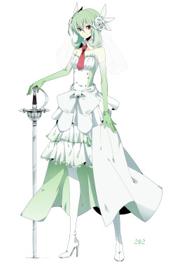 rakkuguy:  gardevoir-282:  More ginjika! And a huge image!  Best Gardevoir gijinka I’ve ever seen