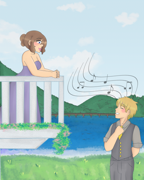 Arthur serenading the Marianne because he’s a hopeless romantic~