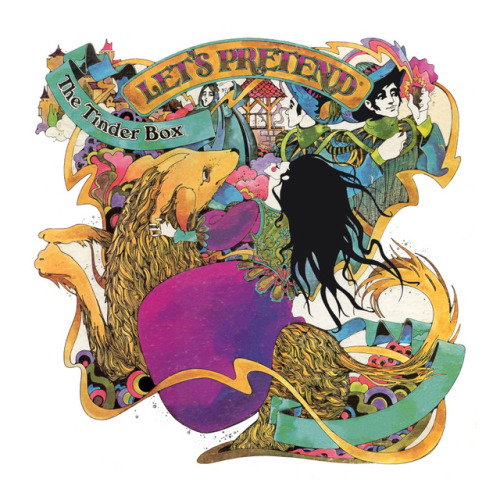 David Chestnutt, album cover illustration for the children’s vinyl record series „Let’s Pretend“, 19