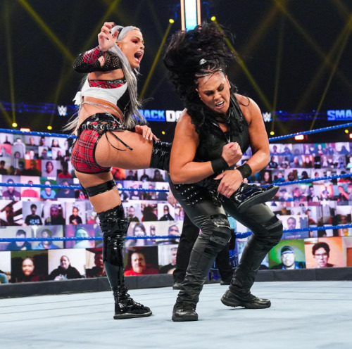 The Riott Squad vs. Natalya &amp; TaminaSmackDown: February 19th 2021 - Digitals