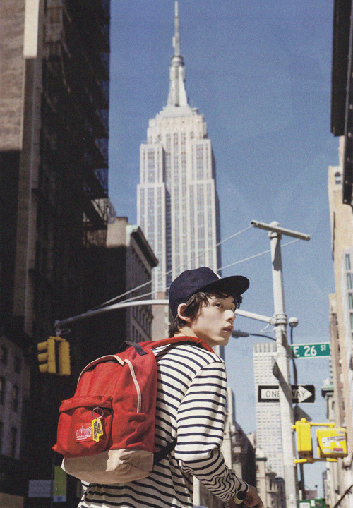 sola-nin:  坂口健太郎 for MEN’S NON-NO, August 2013
