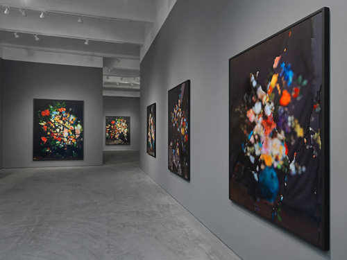 culturenlifestyle:  Lush Flower Bouquet Reflected on a Broken MirrorIsraeli photographer Ori Gersht creates a psychedelic photography series, which includes an unconventional tool: a broken mirror. Entitled, On Reflection, the series uses plastic and