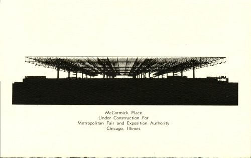 McCormick Place on the Lake (built 1968-1972), later known as McCormick Place East, and currently La